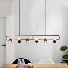Nordic Home Decoration pendant lights postmodern creative Iron lamp personality ball modern led chandelier